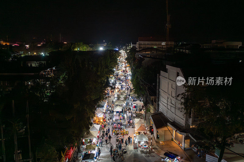 周日夜市，泰国清迈