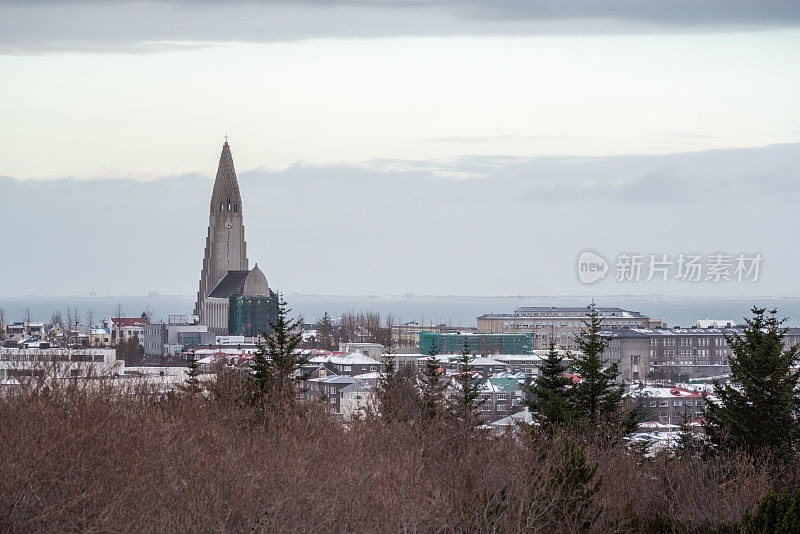 Hallgrimskirkja教堂，冰岛雷克雅未克