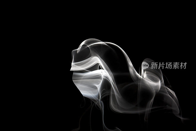 烟雾，创意抽象的生命力冲击烟雾照片