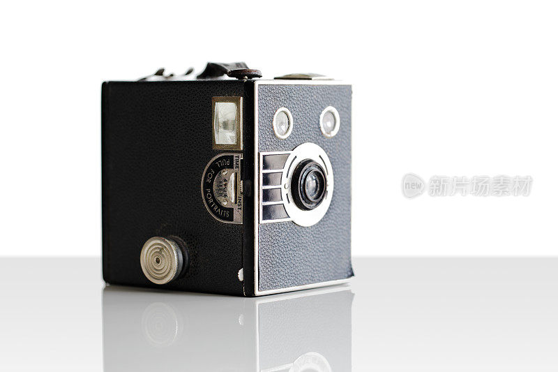 1900年首次推出的老式胶片盒式照相机