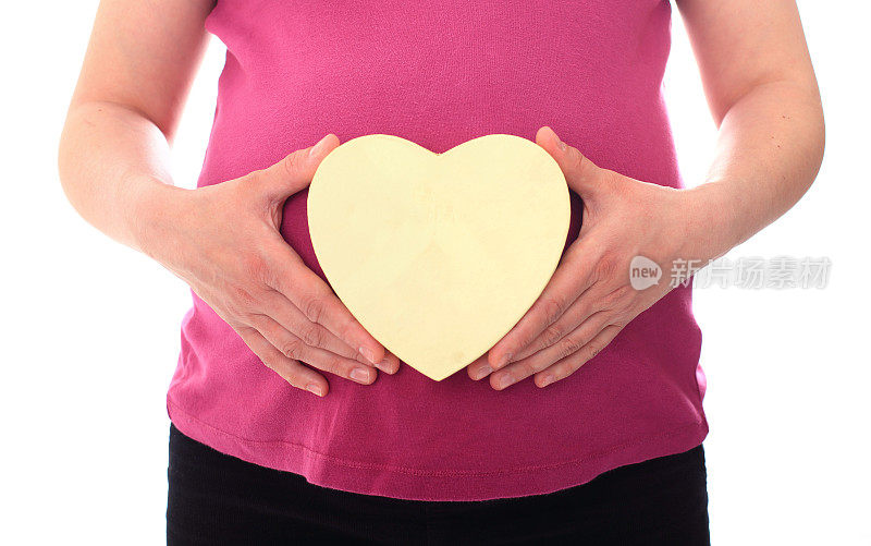 孕妇的肚子有心脏