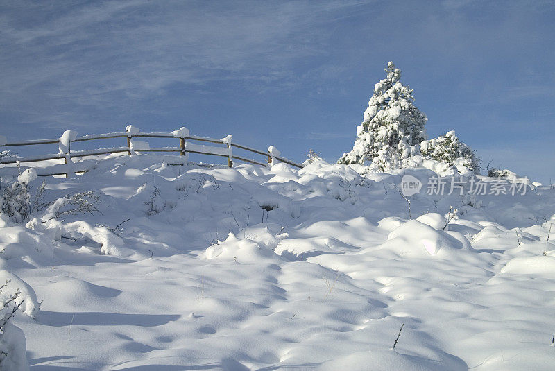 雪栅栏