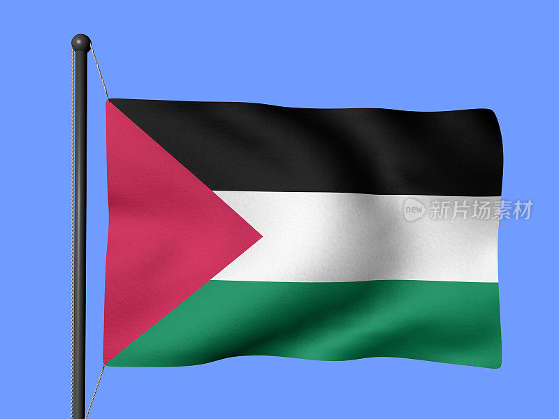 巴勒斯坦-世界国旗