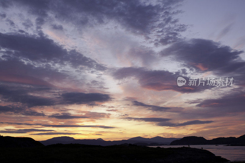 马尔的夜空