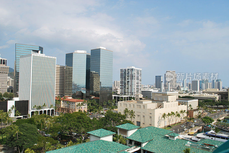 夏威夷檀香山市区