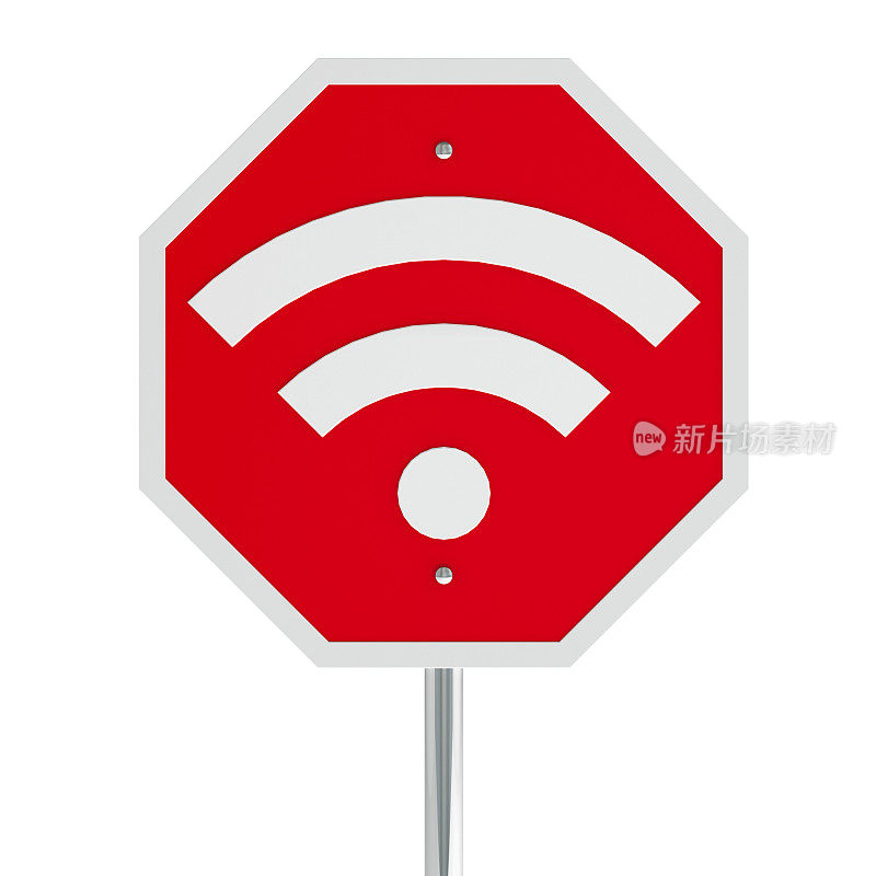 停车标志WiFi