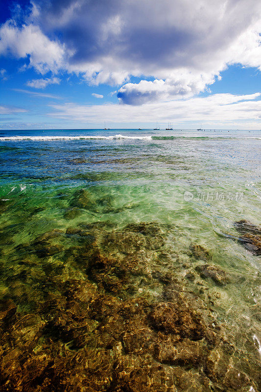 夏威夷浅水区