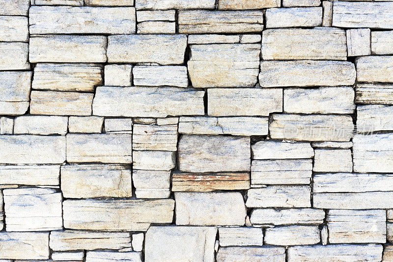 特写砂岩砖墙与复制空间