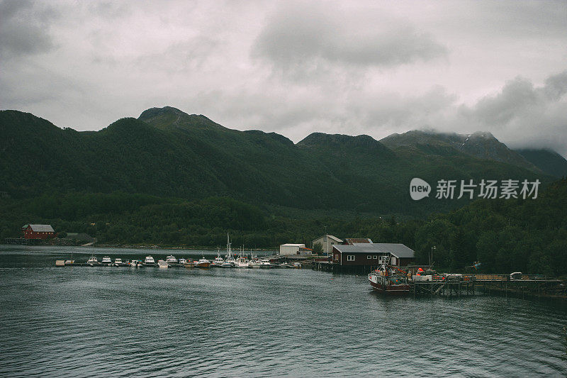 挪威露营荒野