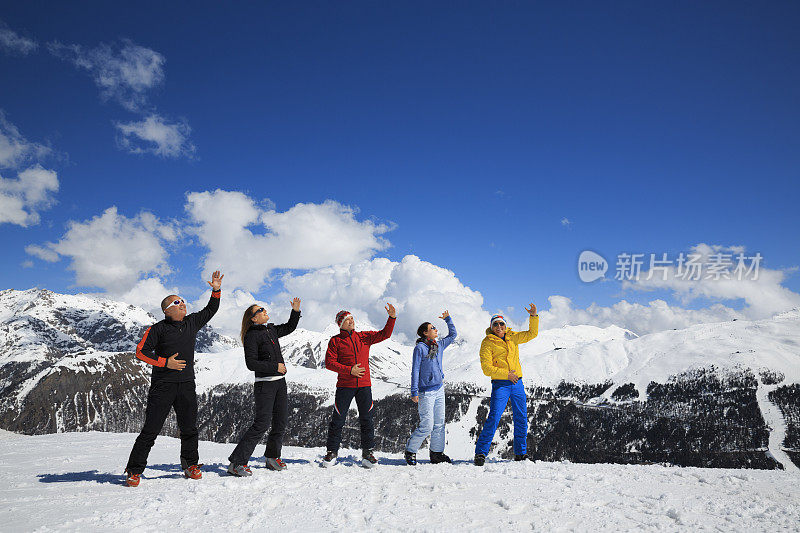 雪滑雪