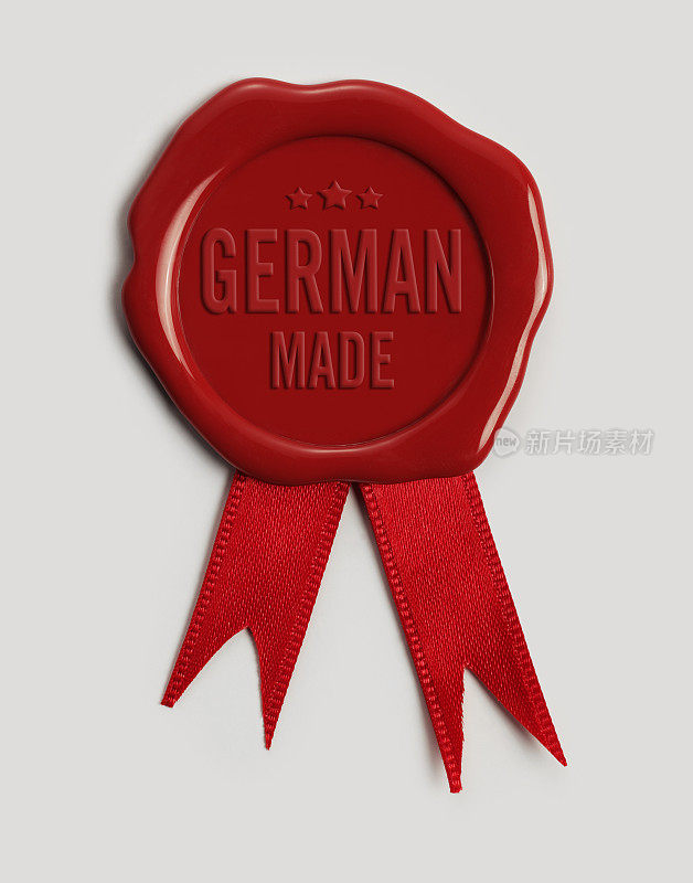 德国制蜡邮票