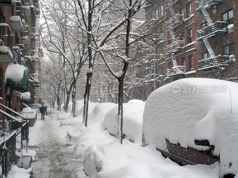 纽约暴雪