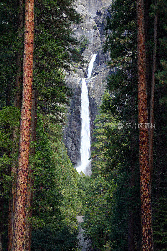 Yosemite瀑布