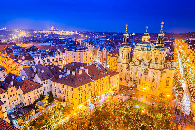 捷克共和国，布拉格-圣诞市场