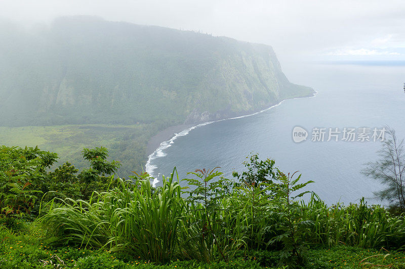 美国夏威夷的威皮奥山谷