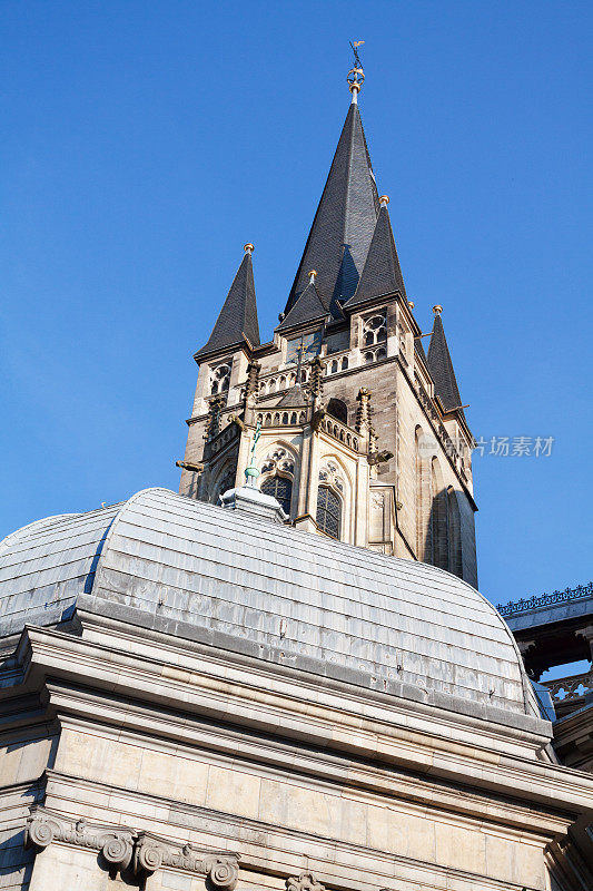 亚琛大教堂的细节