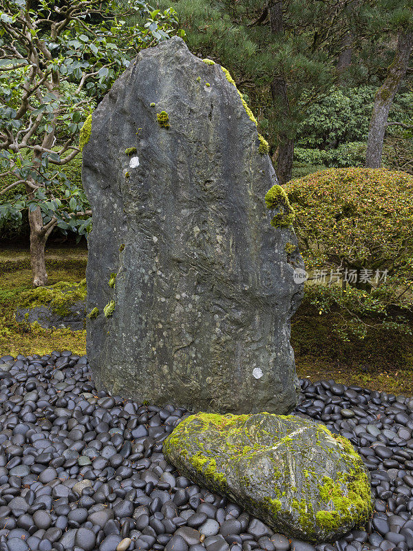 美国俄勒冈州波特兰市日本花园