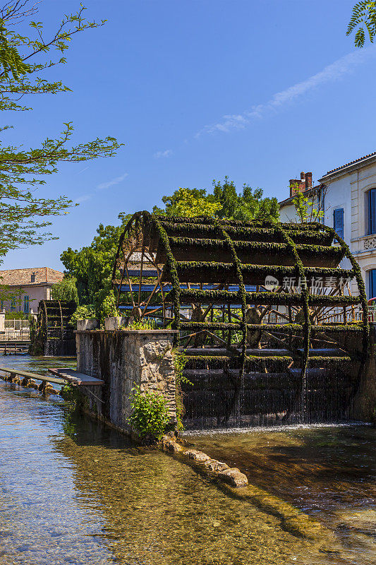 法国,我'Isle-sur-la-Sorgue