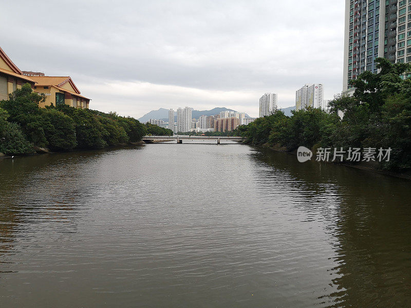 香港沙田城门河