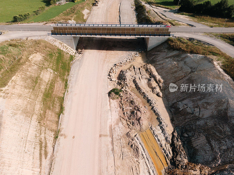 高速公路在建设中