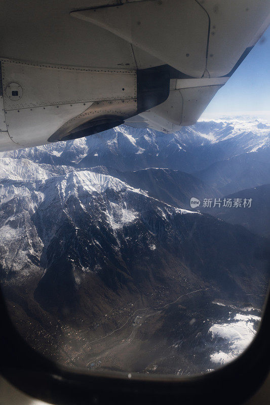 喜马拉雅山的风景