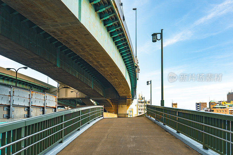 东京公路上的风景