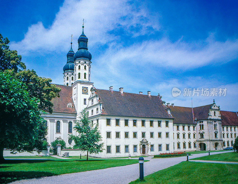 1989年旧正片扫描，明斯特圣彼得和保罗天主教堂，奥伯马尔切塔尔，德国