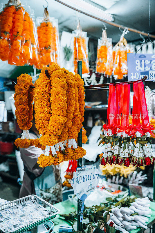 泰国清迈的食品市场