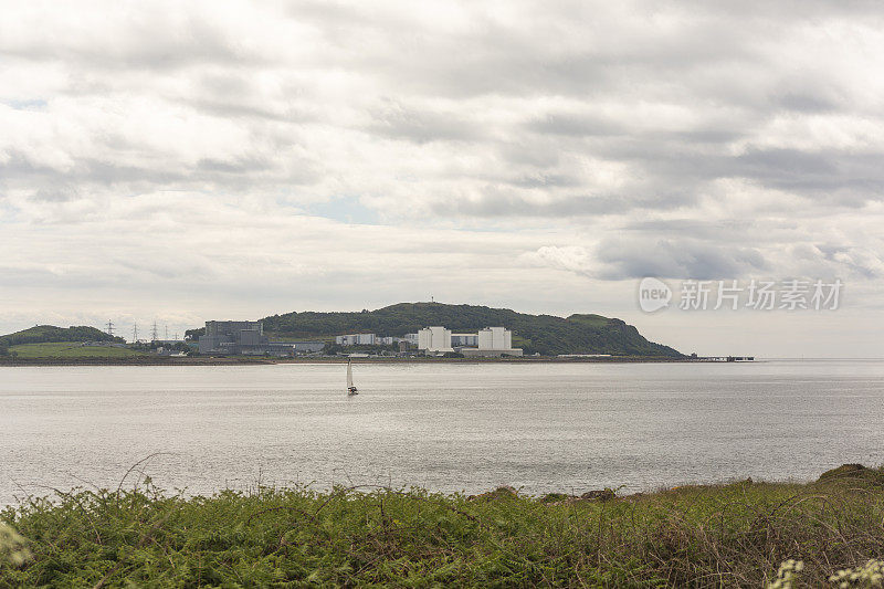 米尔波特镇的海岸在著名的旅游坎布雷岛附近的大格拉斯哥苏格兰英格兰英国