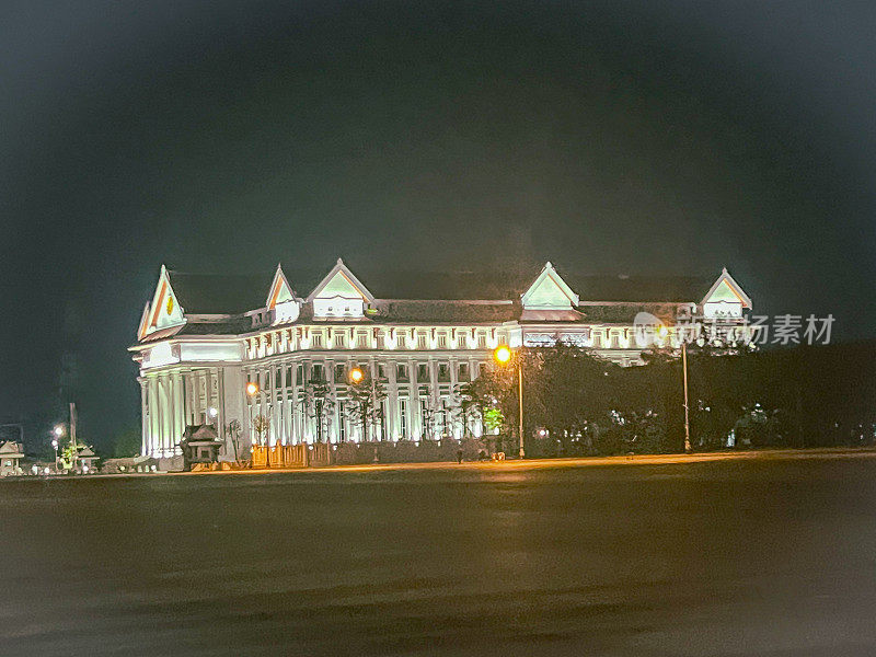 老挝万象的国民议会大楼