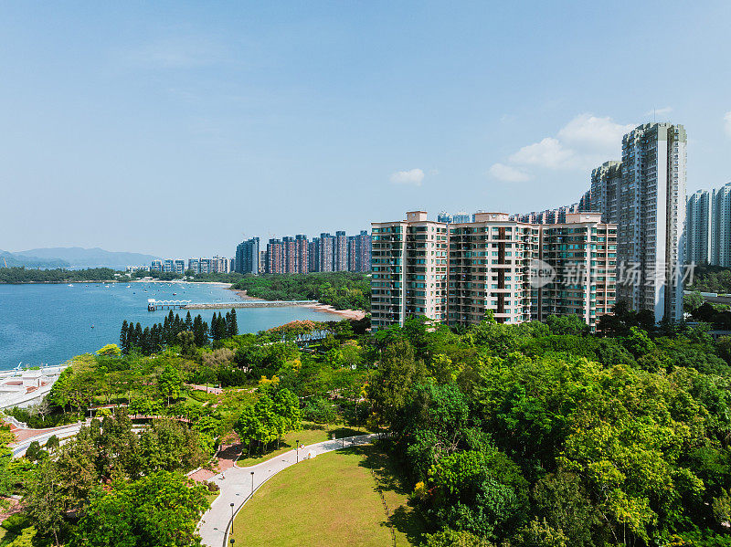 香港马鞍山的居民大厦