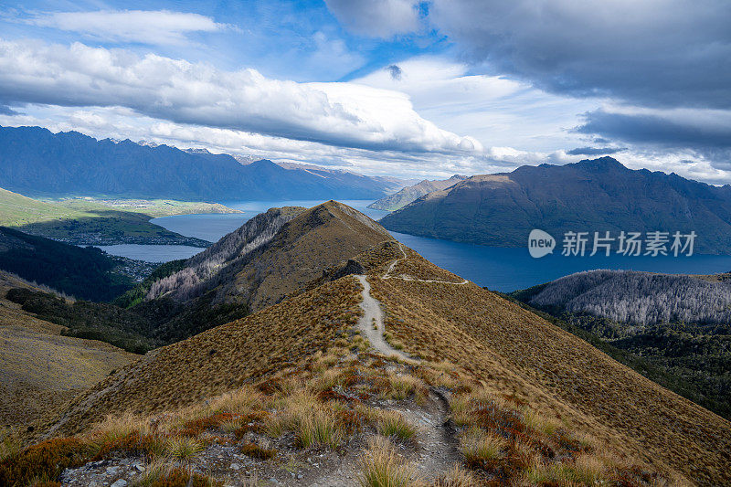 史诗般的本·洛蒙德徒步旅行，壮丽的景色