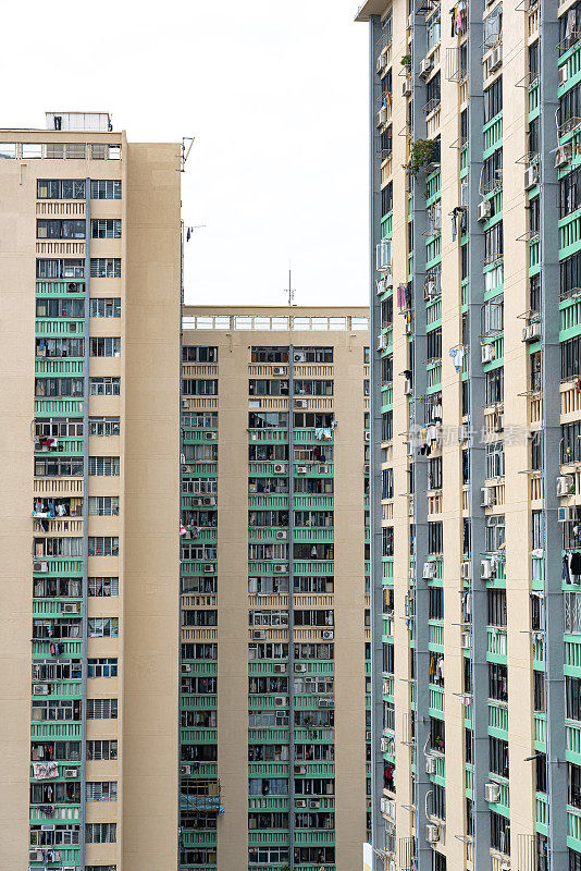 香港爱民邨的公共屋苑