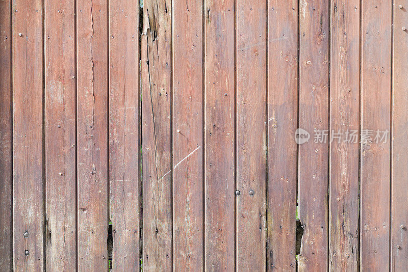 木质古色古香的棕色板材，老木纹背景天然板材