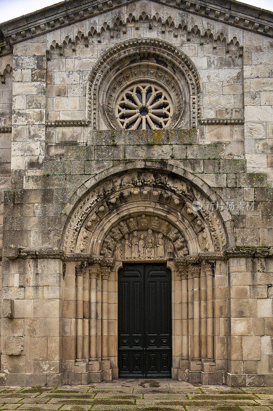 圣玛丽亚德尔坎波学院教堂Coruña，加利西亚，西班牙