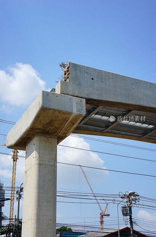 正在曼谷建造的泰国火车