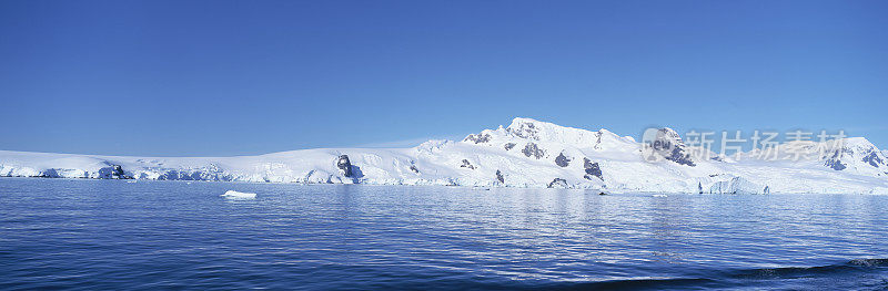 南极的冰山