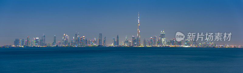 迪拜天际线,阿联酋