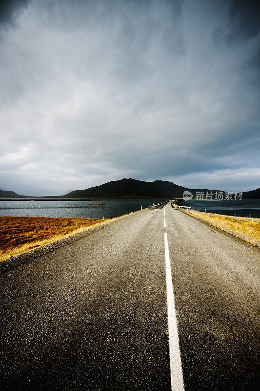 冰岛的道路