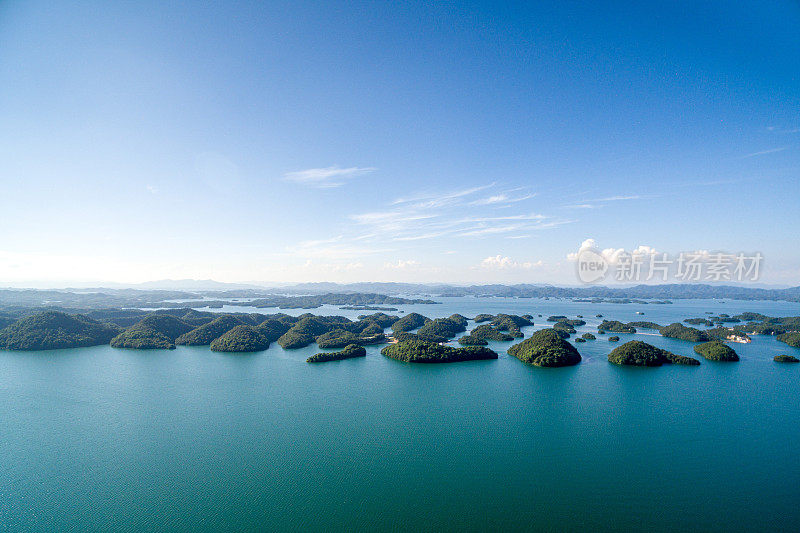 瑞典，岛屿鸟瞰图