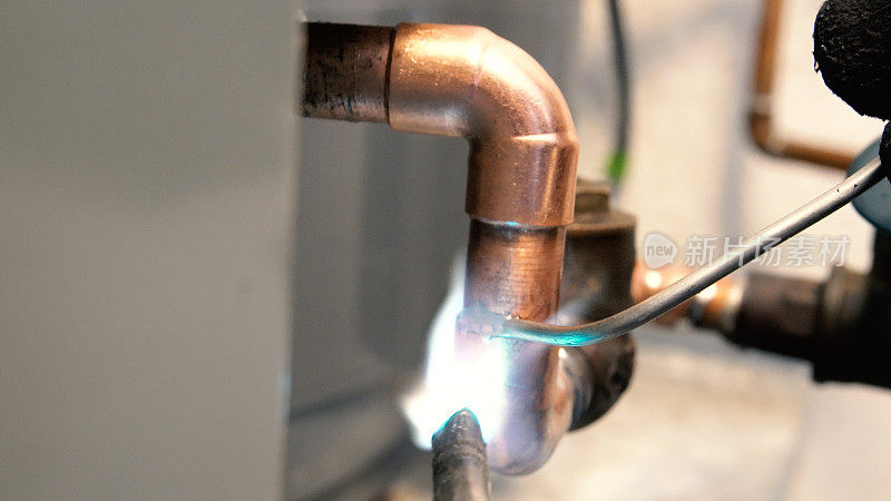 家用铜水管的焊接