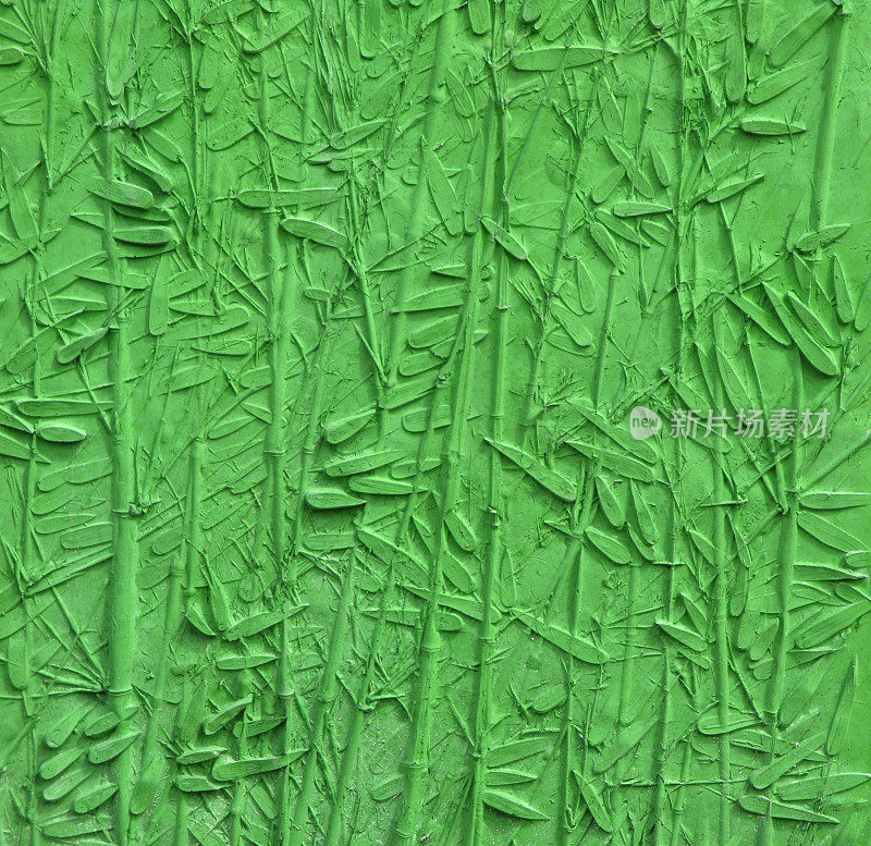 绿色墙体-混凝土纹理