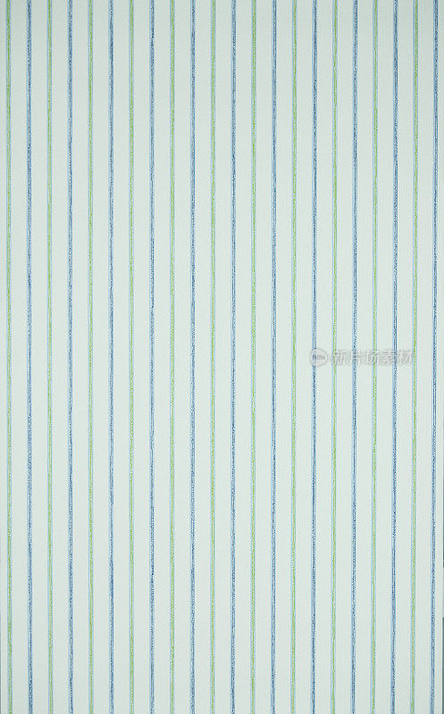 条纹墙纸蓝绿相间