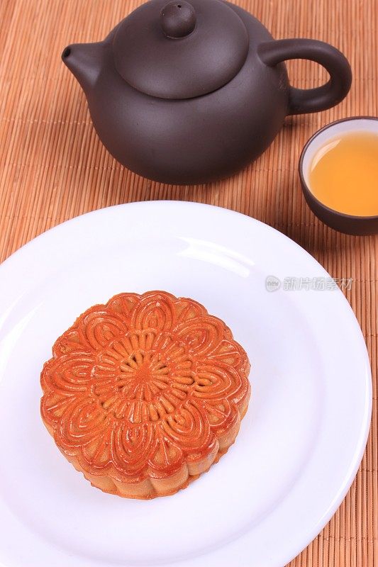 月饼和茶