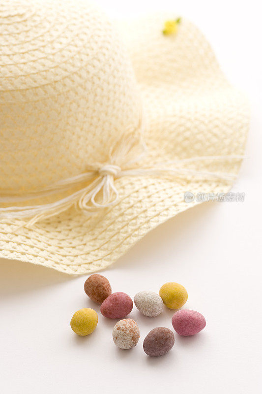 复活节帽和彩蛋