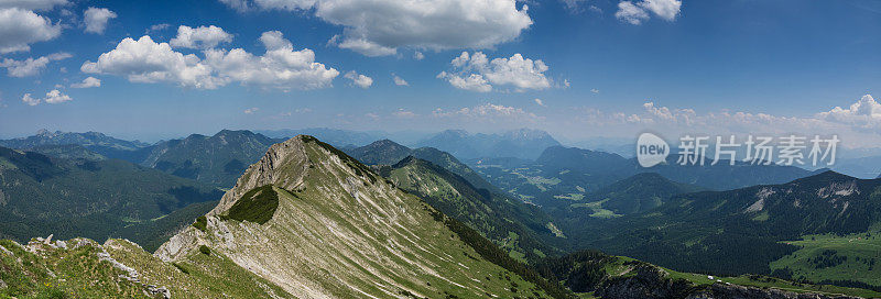 阿尔卑斯山全景