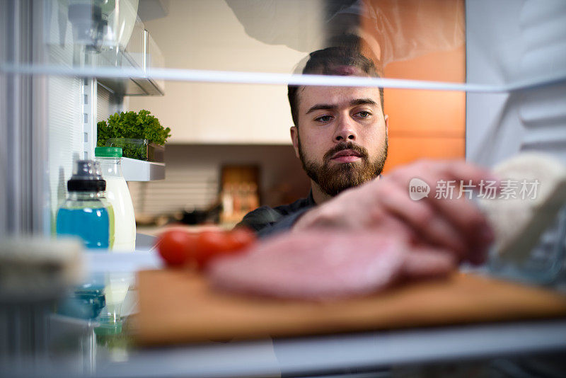 冰箱里的食物