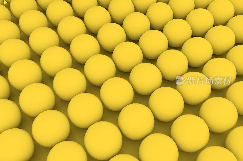黄球3D抽象背景