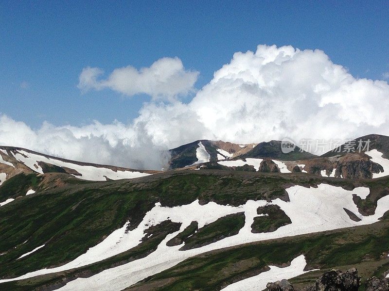 前往日本北海道伯kundake山(白云山)的路线(北海道100山)