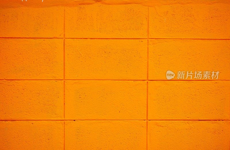 橙色墙体纹理